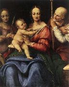 Holy Family with St Catherine Cesare da Sesto
